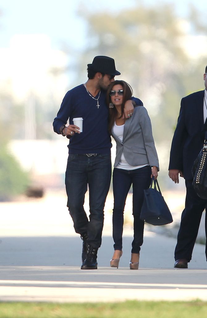 Eva Longoria y Eduardo Cruz
