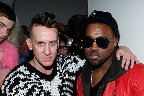 Jeremy Scott with Kanye West