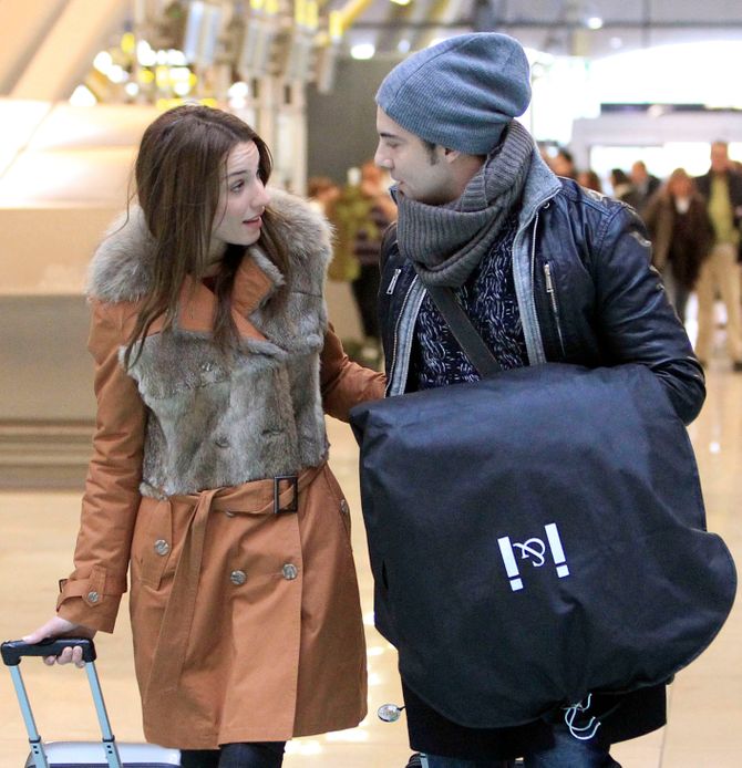 Raquel Jimenez y David Bisbal