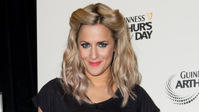 Caroline Flack shows off dramatic new hair and she is working it  Herie