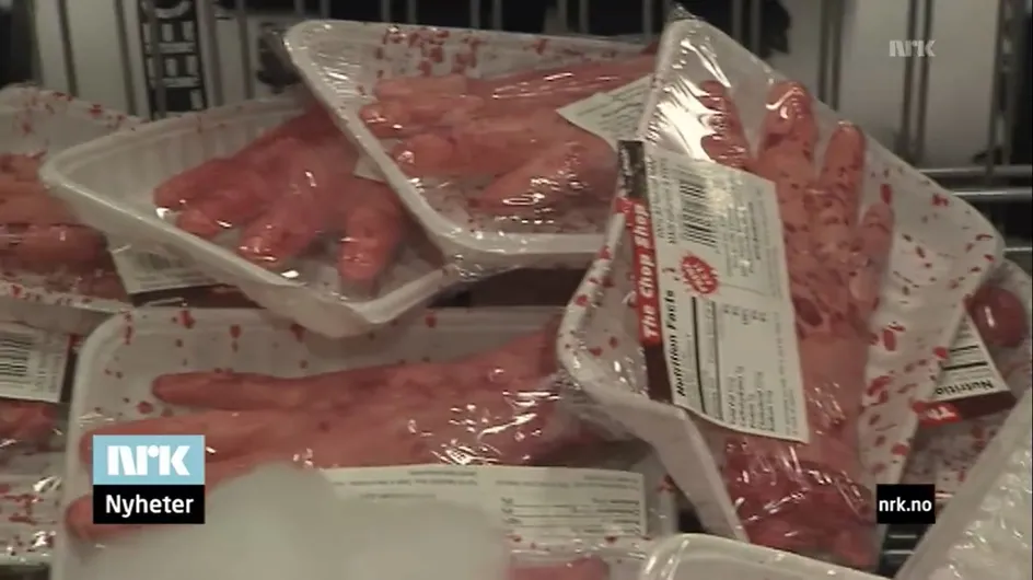 Norvège : Des morceaux de corps humain vendus en boucherie