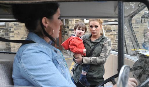 Amy picks up Kyle