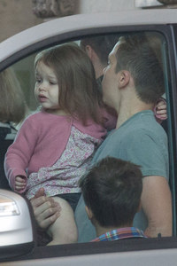 Harper and Brooklyn Beckham