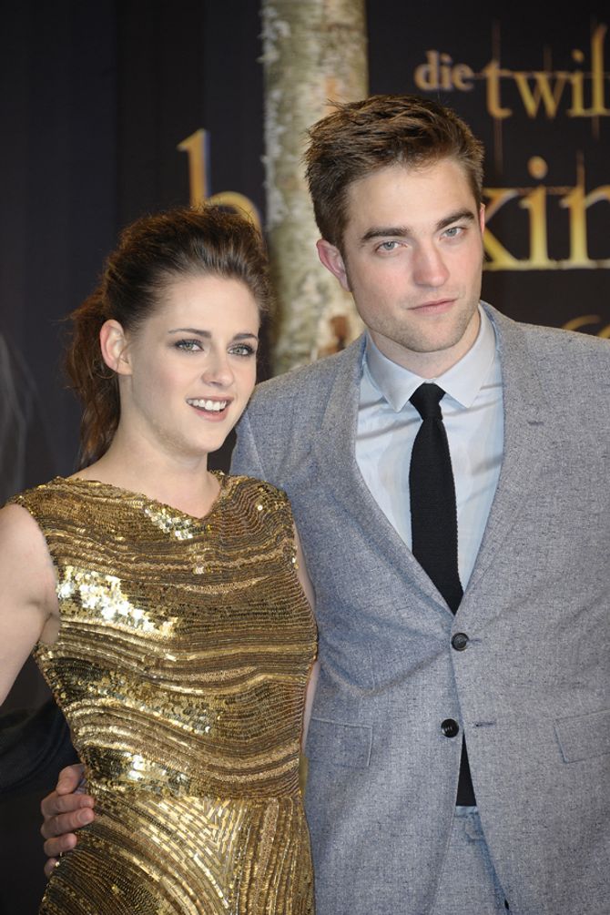 Robert Pattinson and Kristen Stewart