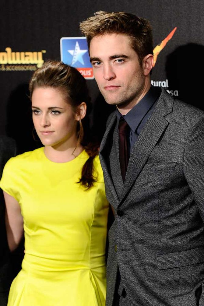 Robert Pattinson and Kristen Stewart