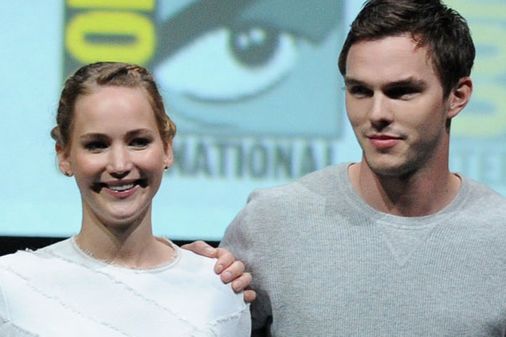 Jennifer Lawrence and Nicholas Hoult