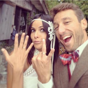 Raquel del Rosario y Pedro Castro
