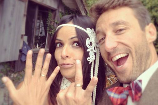 Raquel del Rosario y Pedro Castro