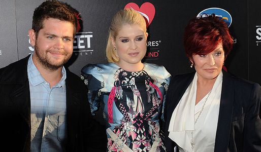Jack, Kelly and Sharon Osbourne