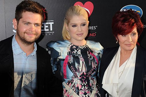 Jack, Kelly and Sharon Osbourne