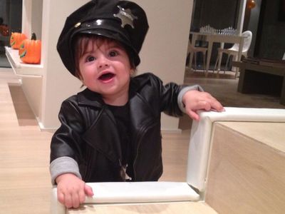 El hijo de Shakira y Piqué, Milán, se disfraza por primera vez