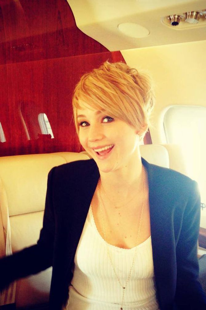 Jennifer Lawrence gets a pixie crop: Hunger Games star debuts new short hair!