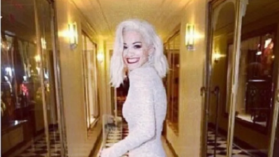 Rita Ora : Elle se la joue blonde platine (photo)