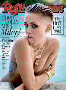 Miley Cyrus auf dem Cover des 'Rolling Stone'