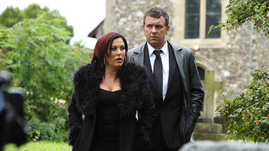 EastEnders 19/11 – Alfie and Kat attend Michael’s funeral