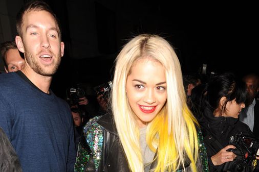 Rita Ora and Calvin Harris