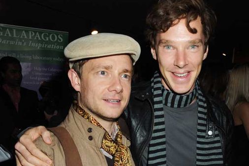 Benedict Cumberbatch and Martin Freeman