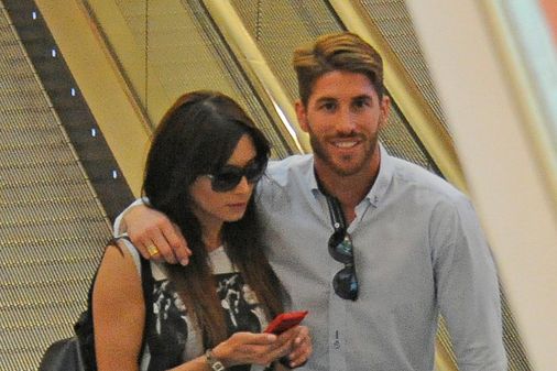 Pilar Rubio y Sergio Ramos