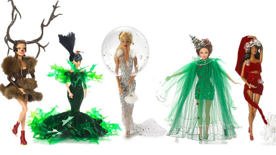 Barbie gets a Kate Middleton makeover for Christmas
