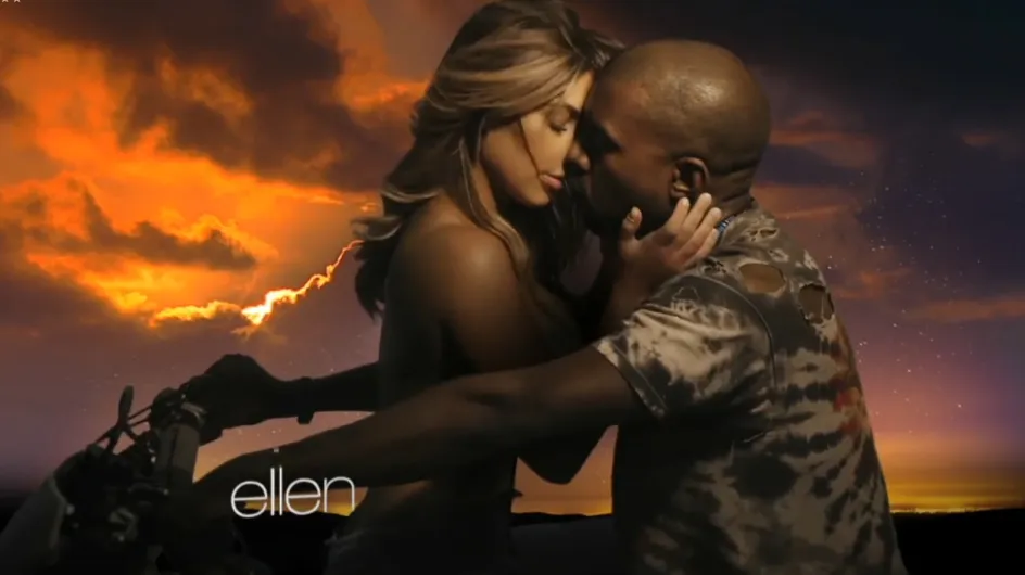 Kim Kardashian : Seins nus dans le nouveau clip de Kanye West (vidéo)