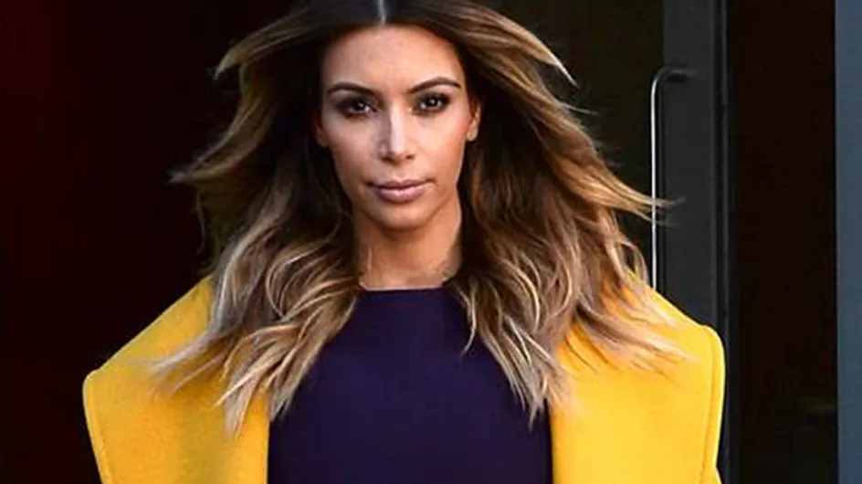 Kim Kardashian : Sexy et élégante en Max Mara