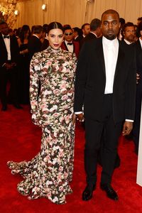 Kanye West and Kim Kardashian