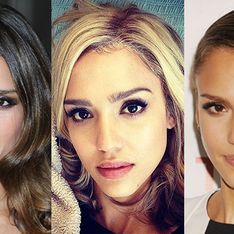 Jessica Alba ditches her ombre hair for a new blonde hue