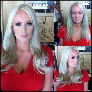 Zwei Gesicher: Fotos von Porno-Darstellerinnen ohne Make-up