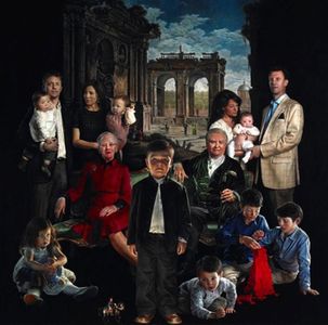 El retrato de la familia real danesa