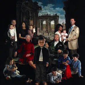 El aterrador posado de la familia real danesa