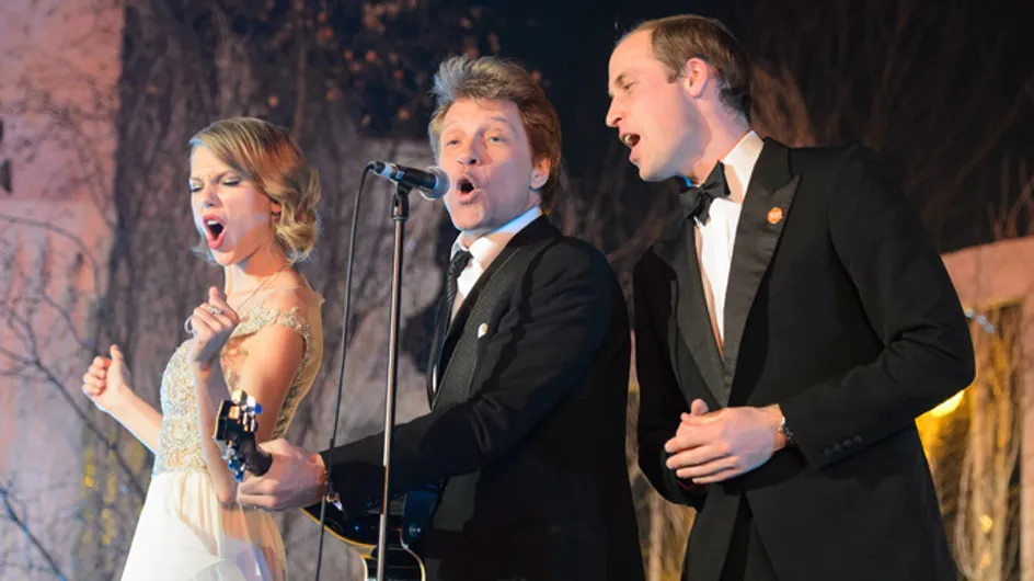 WATCH: Prince William, Taylor Swift and Jon Bon Jovi perform Livin' On A Prayer