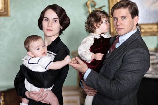 Michelle Dockery and Allen Leech