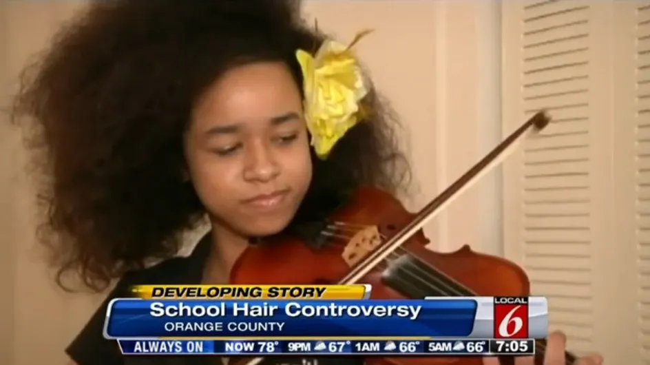 Vanessa Van Dyke, 12 ans, menacée d’expulsion à cause de sa coupe afro