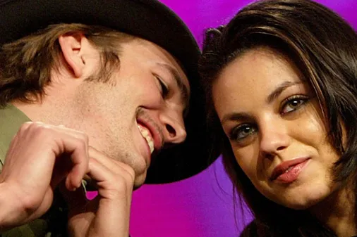 Ashton Kutcher and Mila Kunis