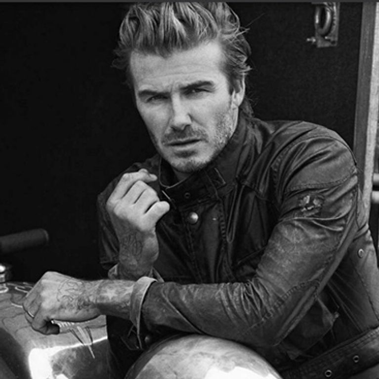 WATCH: David Beckham smoulders in biker short film for Belstaff