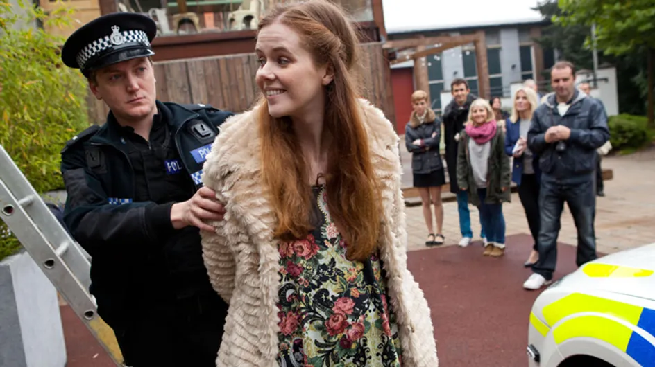 Hollyoaks 11/12 – Chloe stages a protest for Vincent