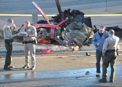 El coche en el que ha fallecido Paul Walker