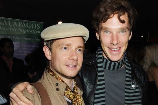 Martin Freeman and Benedict Cumberbatch