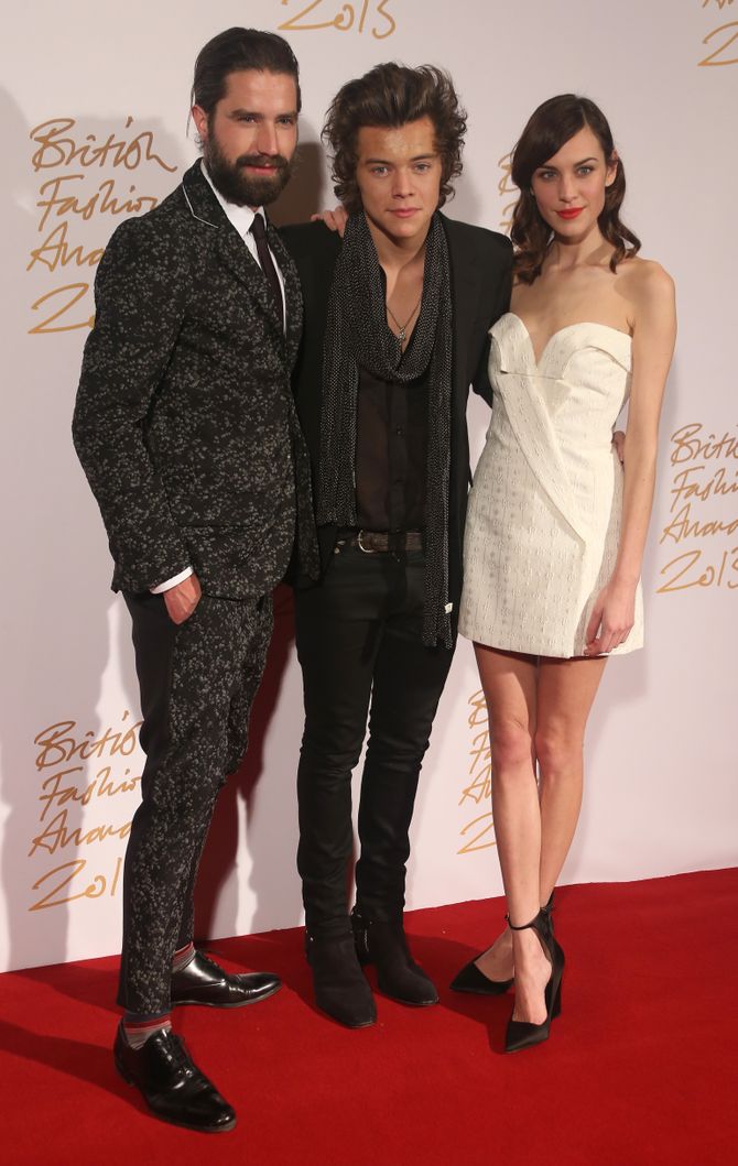 Jack Guinness, Harry Styles y Alexa Chung
