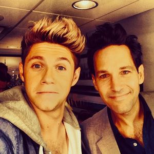 Niall Horan and Paul Rudd