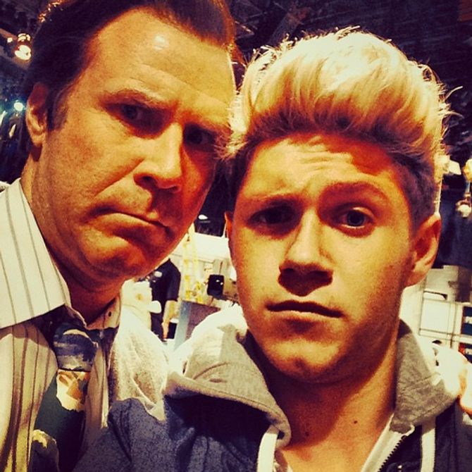 Niall Horan and Will Ferrell