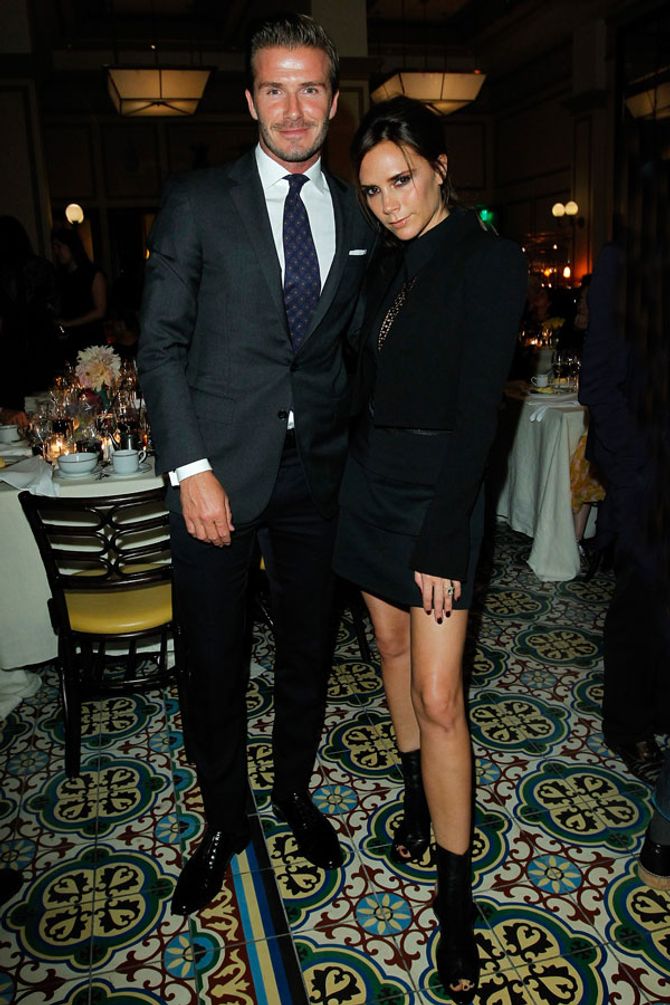 Victoria and David Beckham