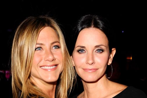 Courteney Cox and Jennifer Aniston