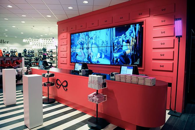 Hunkemöller flagship store Antwerpen