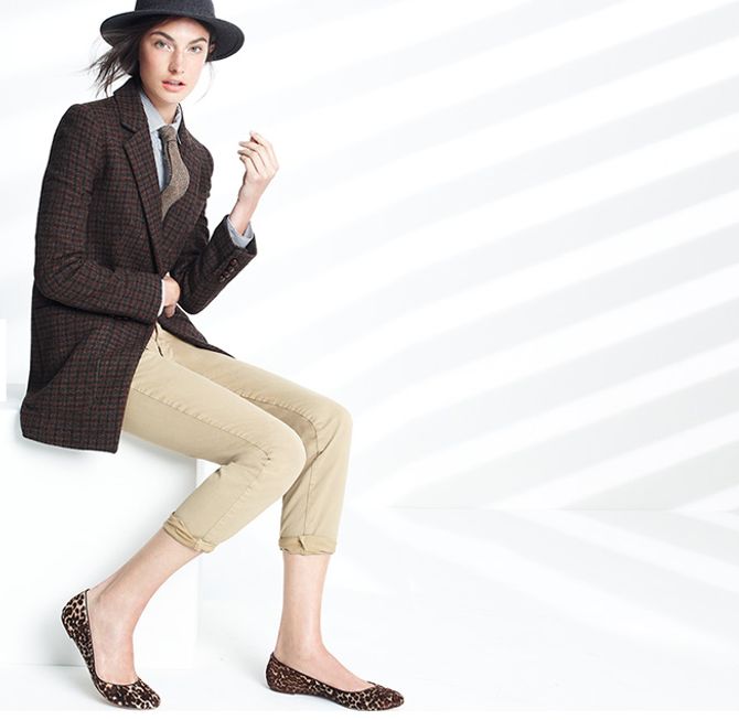 J.Crew of de chique androgyne stijl