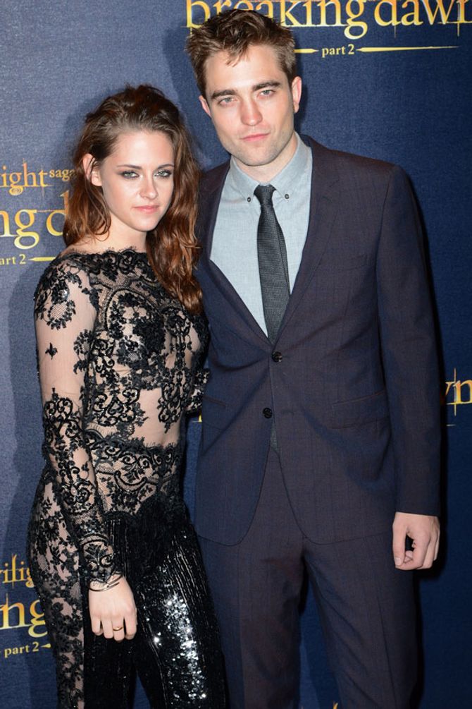 Robert Pattinson and Kristen Stewart