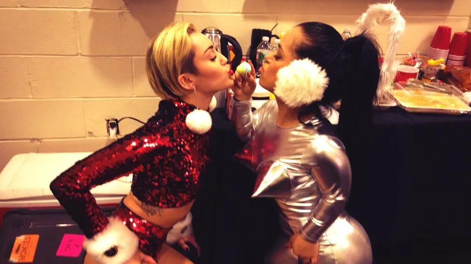 Miley Cyrus : Les fêtes de fin d'année lui donnent de mauvaises idées (photos)