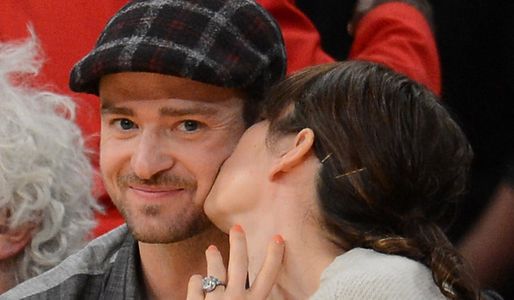 Justin Timberlake and Jessica Biel