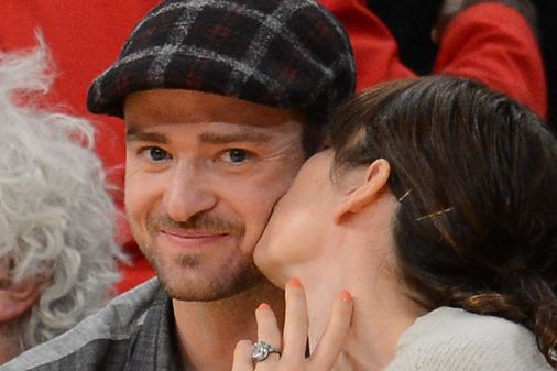 Justin Timberlake and Jessica Biel