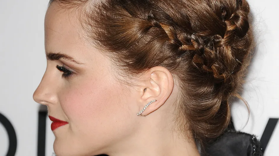 Emma Watson : Comment réaliser son chignon tressé ? (Tutoriel)